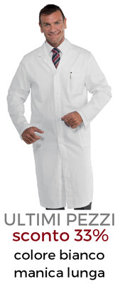 ISACCO Camice Medico 110cm