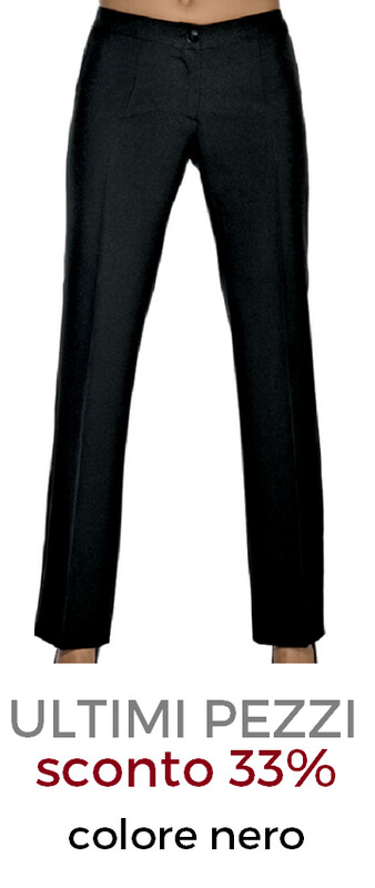 ISACCO Pantaloni donna Trendy STRETCH nero