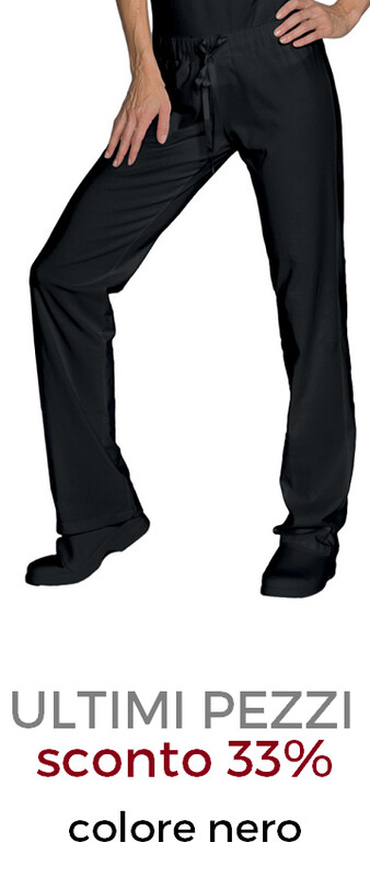 ISACCO PantaJersey donna STRETCH nero