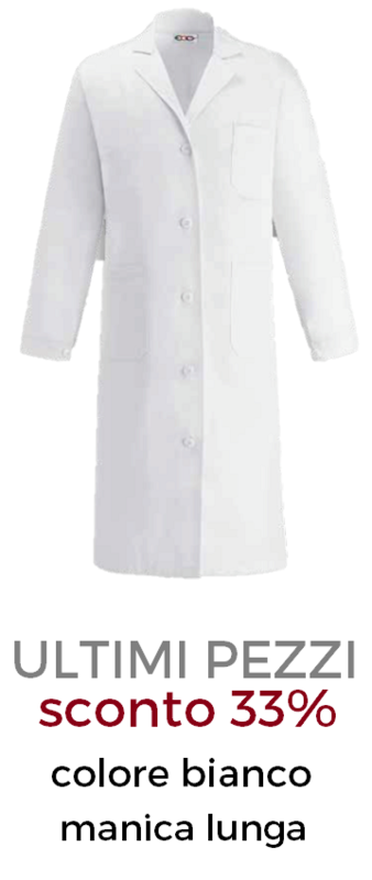EGOCHEF Camice Donna terital bianco