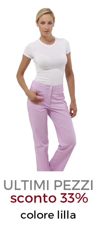 DR.BLUE Sky pantalone donna cotone lilla