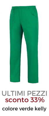 EGOCHEF PantaTasca pantalone unisex verde kelly