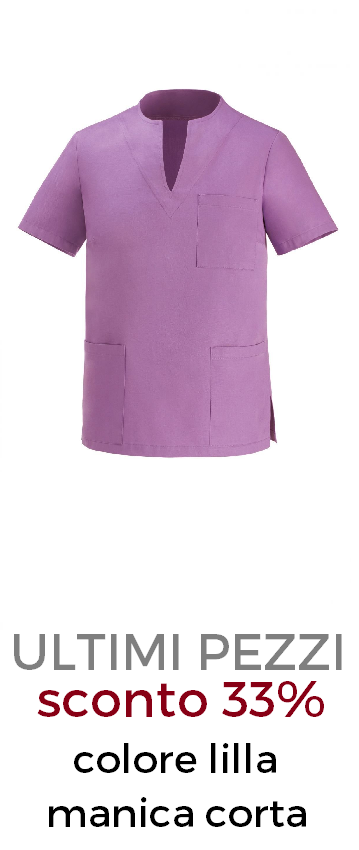 EGOCHEF Tecla Casacca donna scollo a V lilla