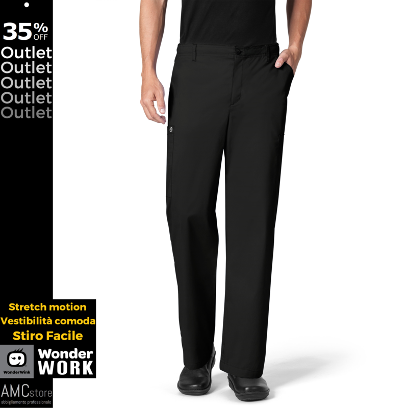 WORK 503 Pantalone uomo cargo