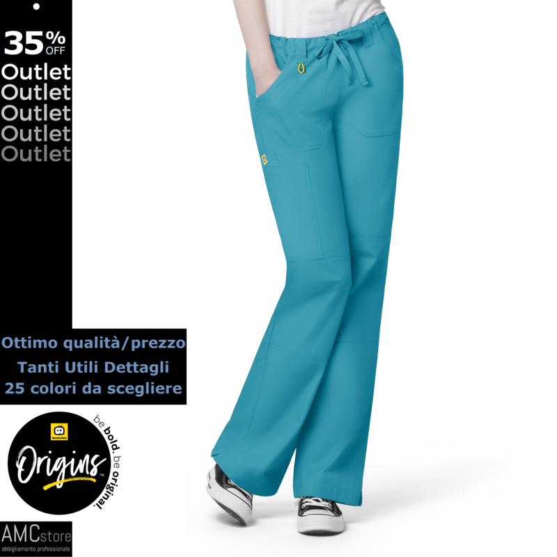 ORIGINS Tango Pantalone donna teal blue