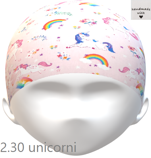 PopHats Cappellino 2.30 &quot;Unicorni&quot;