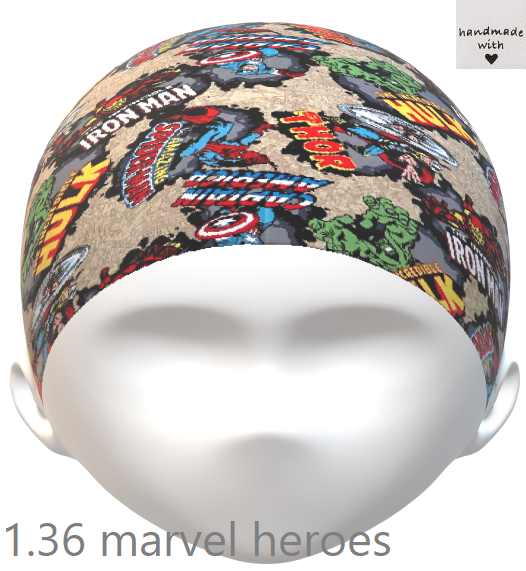 PopHats Cappellino 1.36 &quot;Marvel Heroes&quot;