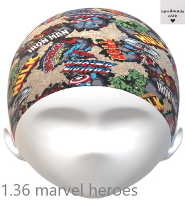 PopHats Cappellino 1.36 &quot;Marvel Heroes&quot;