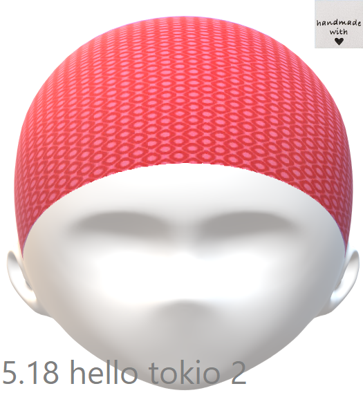 PopHats Cappellino 5.18 &quot;Hello Tokio 2&quot;