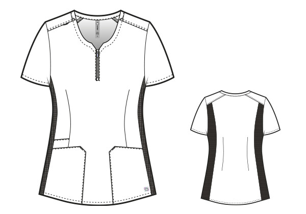 WONDERWINK AERO Casacca donna 6529 scollo con zip
