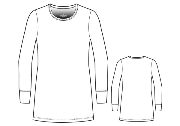 Maglia girocollo - Double Rainbow