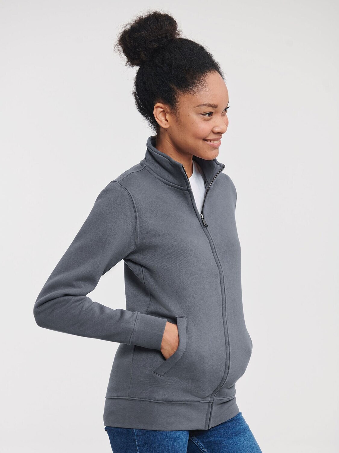 RUSSELL Ladies&#39; Authentic Sweat Jacket