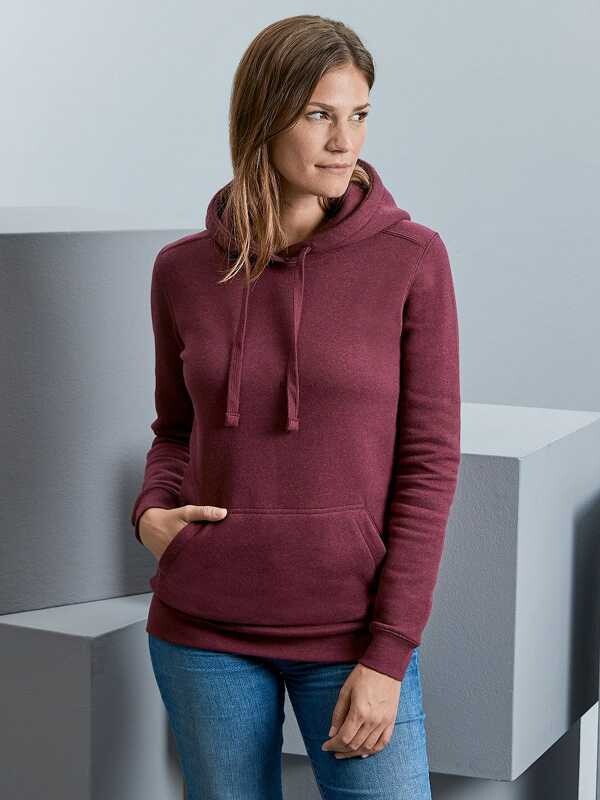 RUSSELL Ladies´ Authentic Melange Hooded Sweat