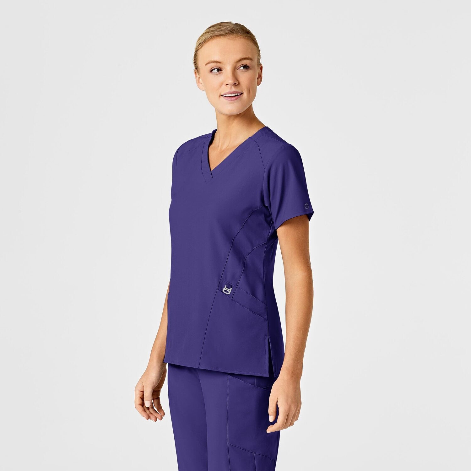 Casacca donna 6155 scollo a V grape