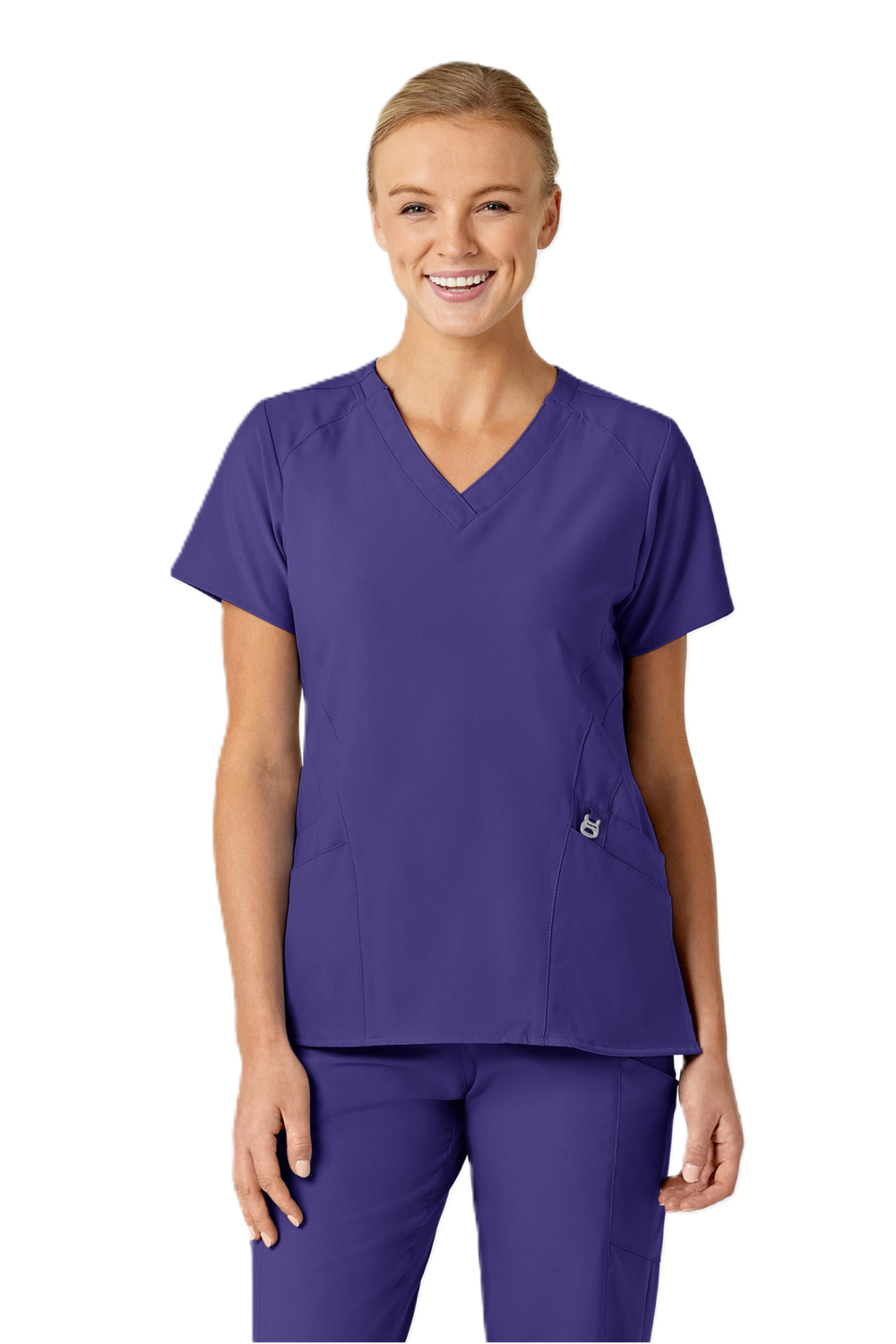 Casacca donna 6155 scollo a V grape