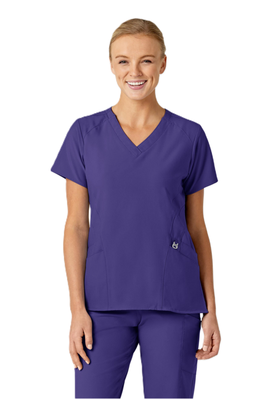 Casacca donna 6155 scollo a V grape