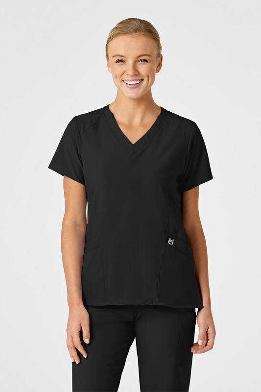 Casacca donna 6155 scollo a V black