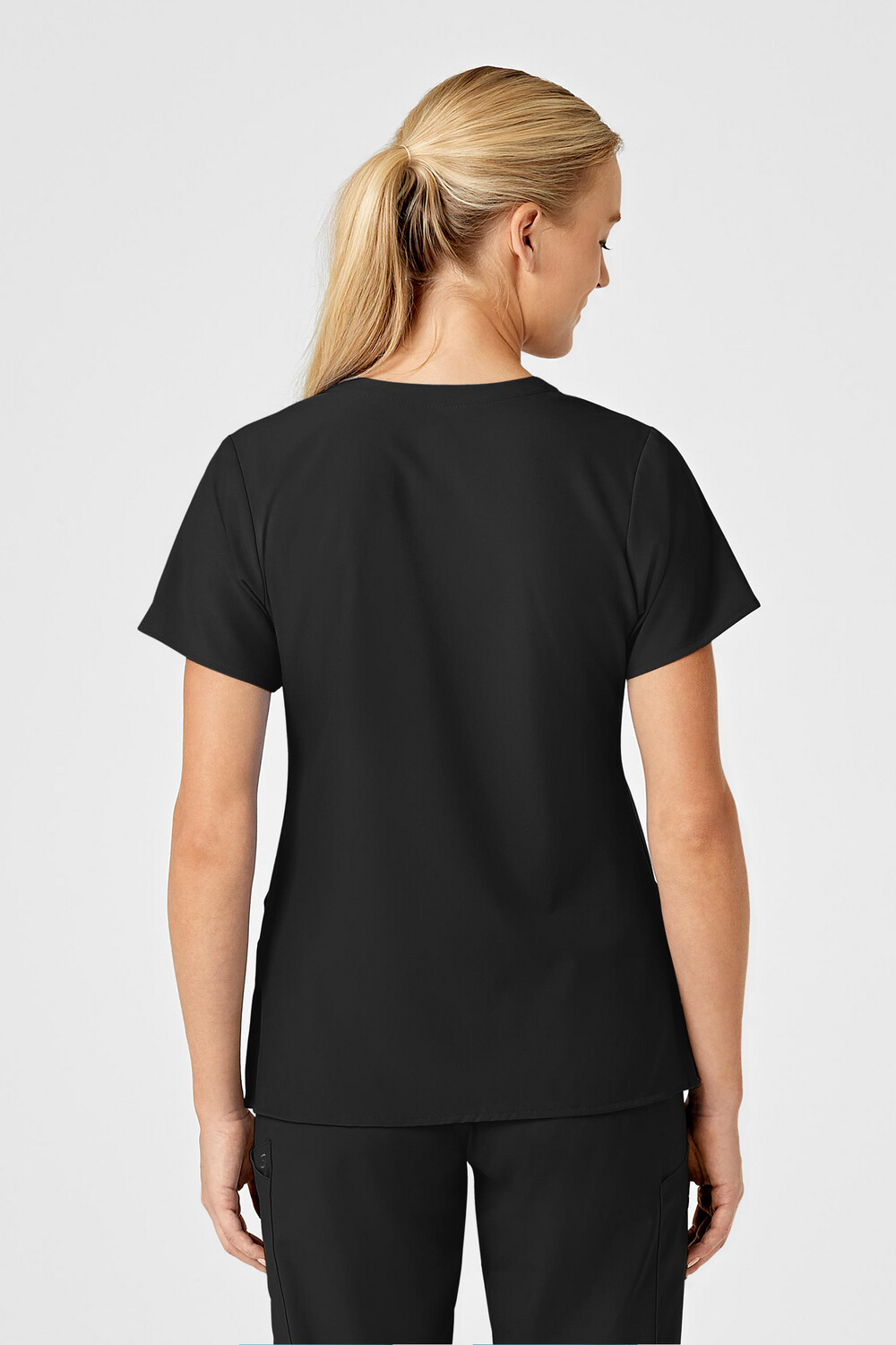 Casacca donna 6155 scollo a V black