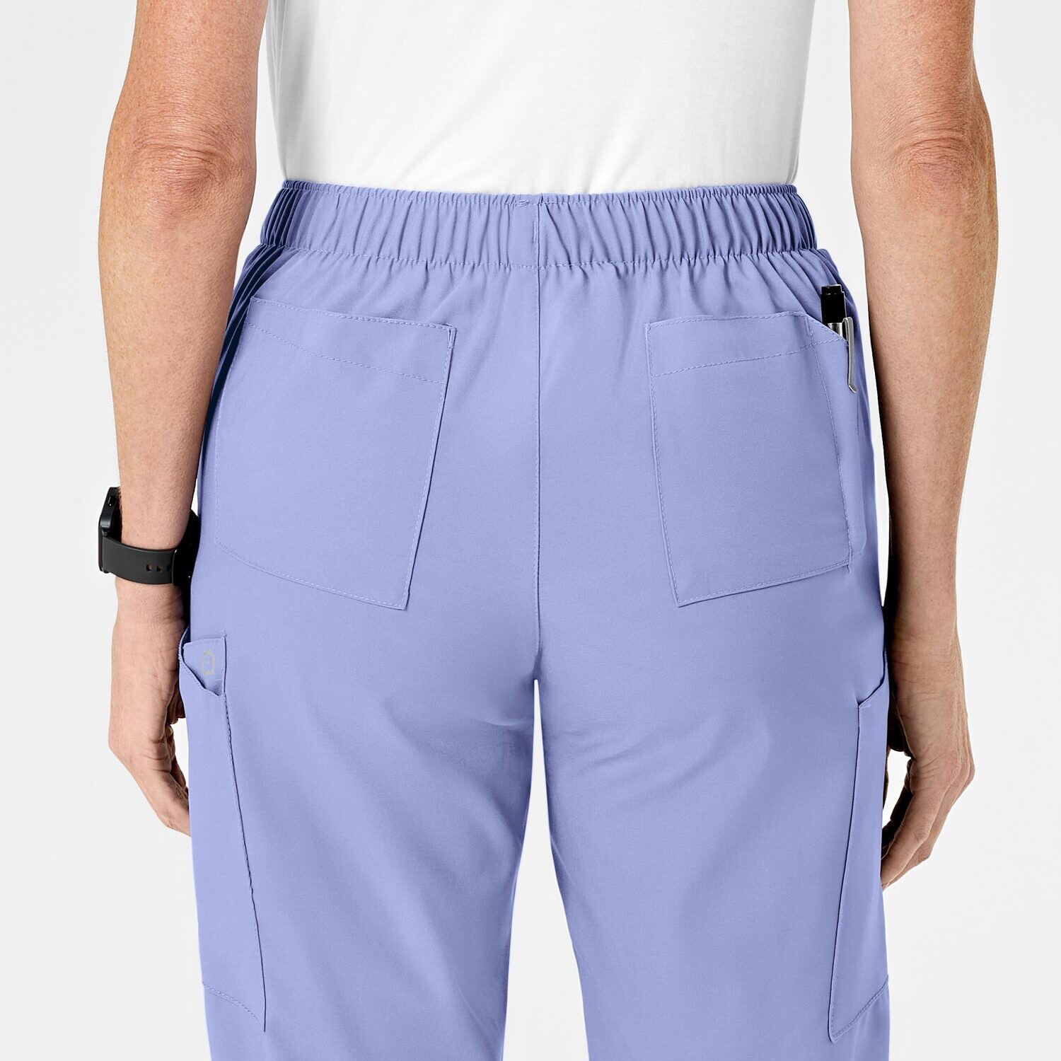 Pantalone donna 5155 cargo 7 tasche ceil blue