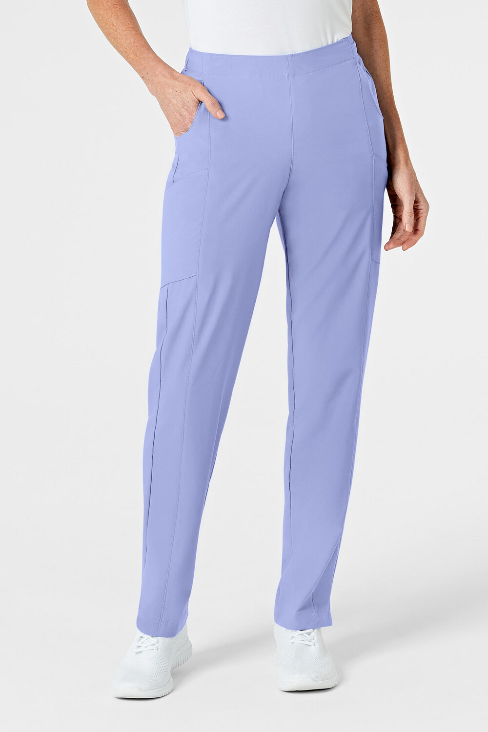 Pantalone donna 5155 cargo 7 tasche ceil blue