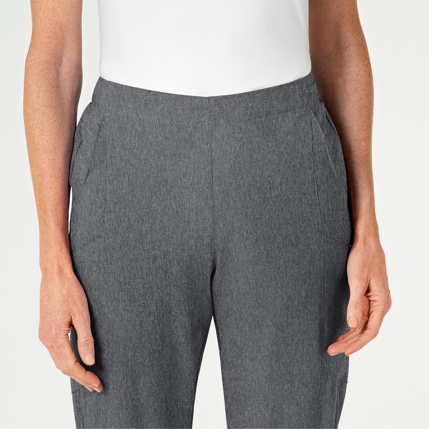 Pantalone donna 5155 cargo 7 tasche charcoal heather