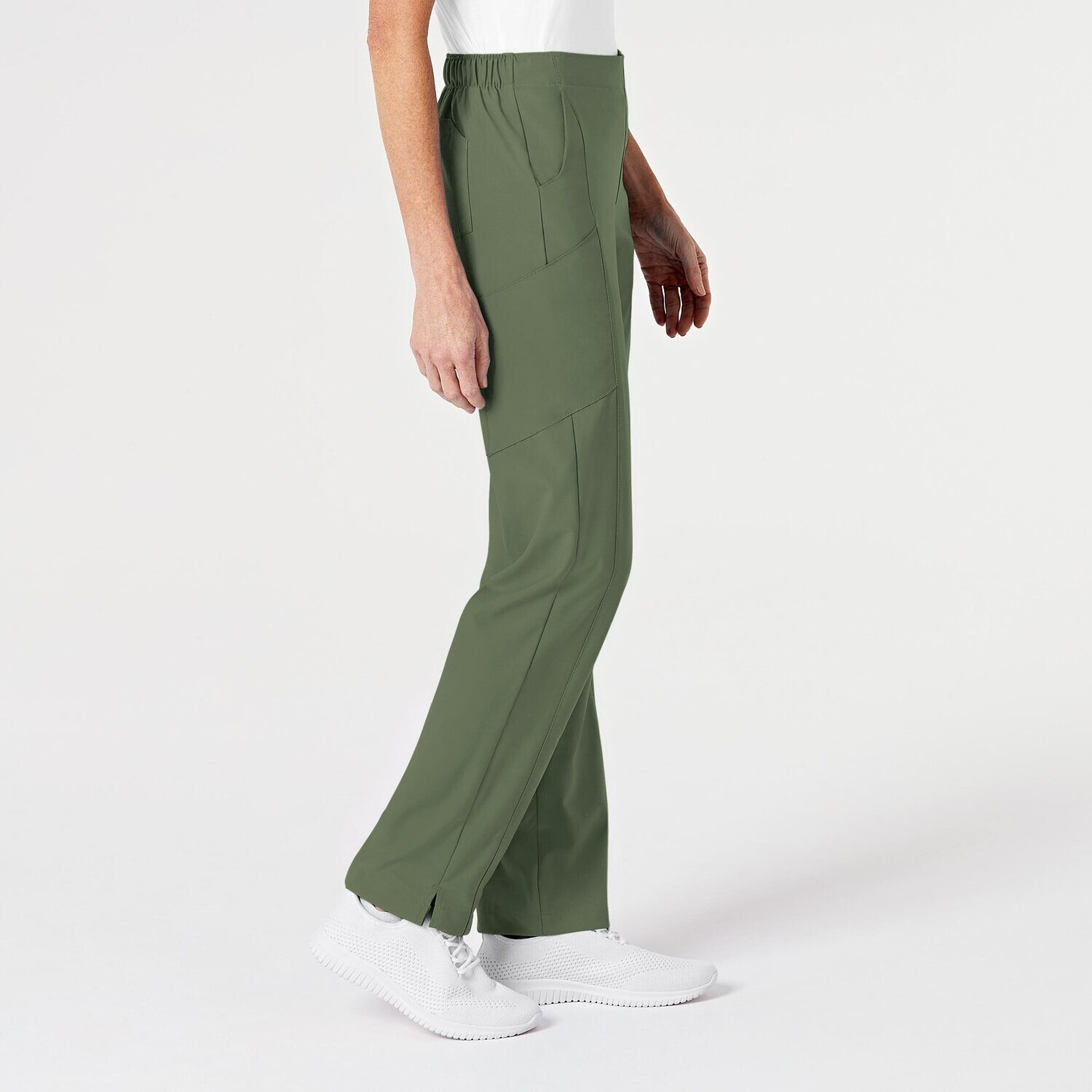 Pantalone donna 5155 cargo 7 tasche olive