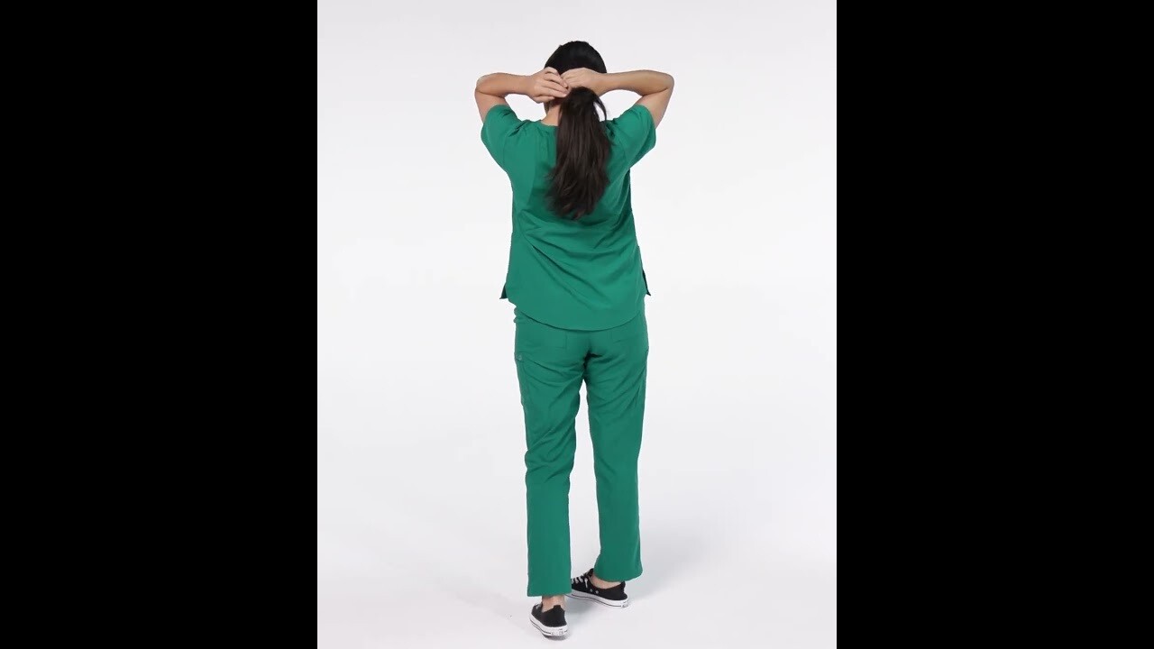 Pantalone donna 5155 cargo 7 tasche caribbean blue