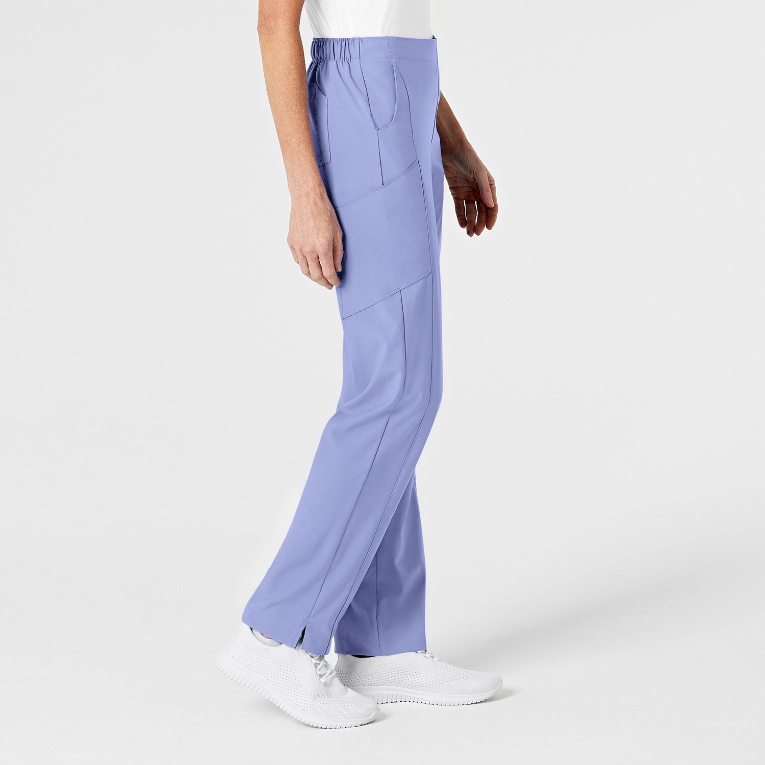 Pantalone donna 5155 cargo 7 tasche ceil blue