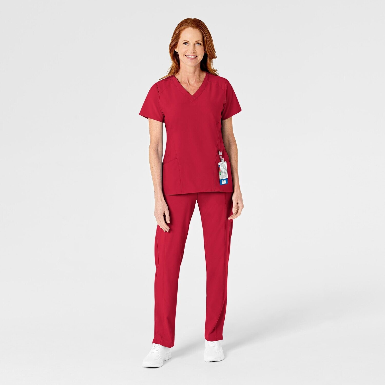 Pantalone donna 5155 cargo 7 tasche red