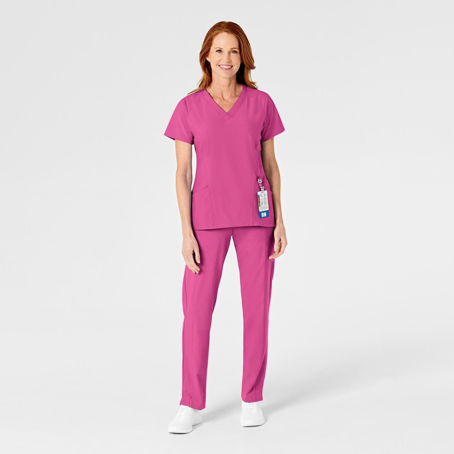 Pantalone donna 5155 cargo 7 tasche hot pink