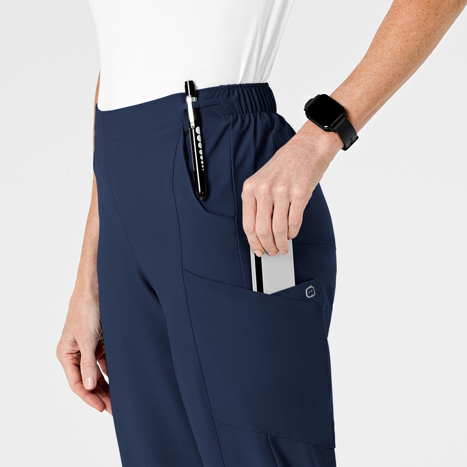 Pantalone donna 5155 cargo 7 tasche navy blue