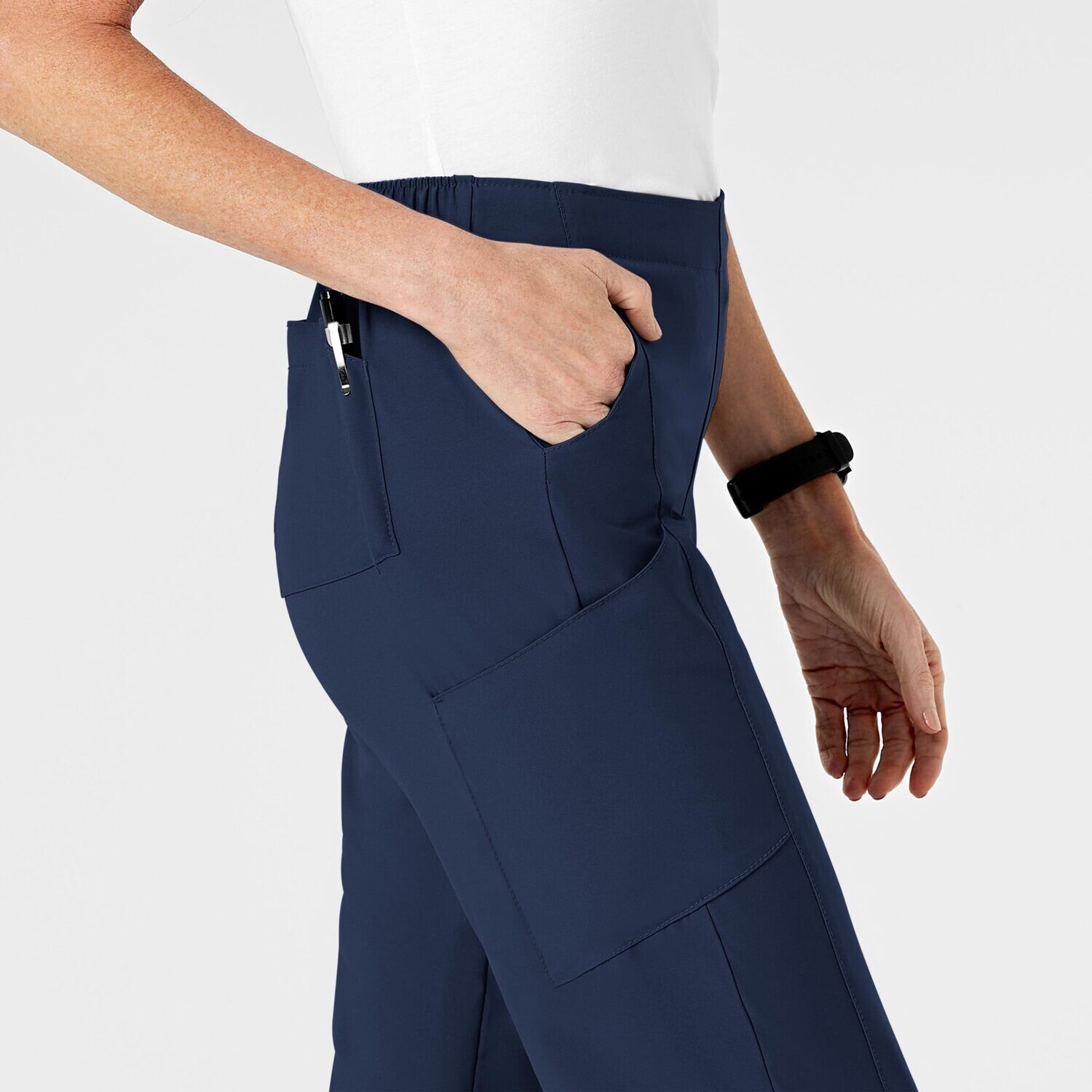 Pantalone donna 5155 cargo 7 tasche navy blue