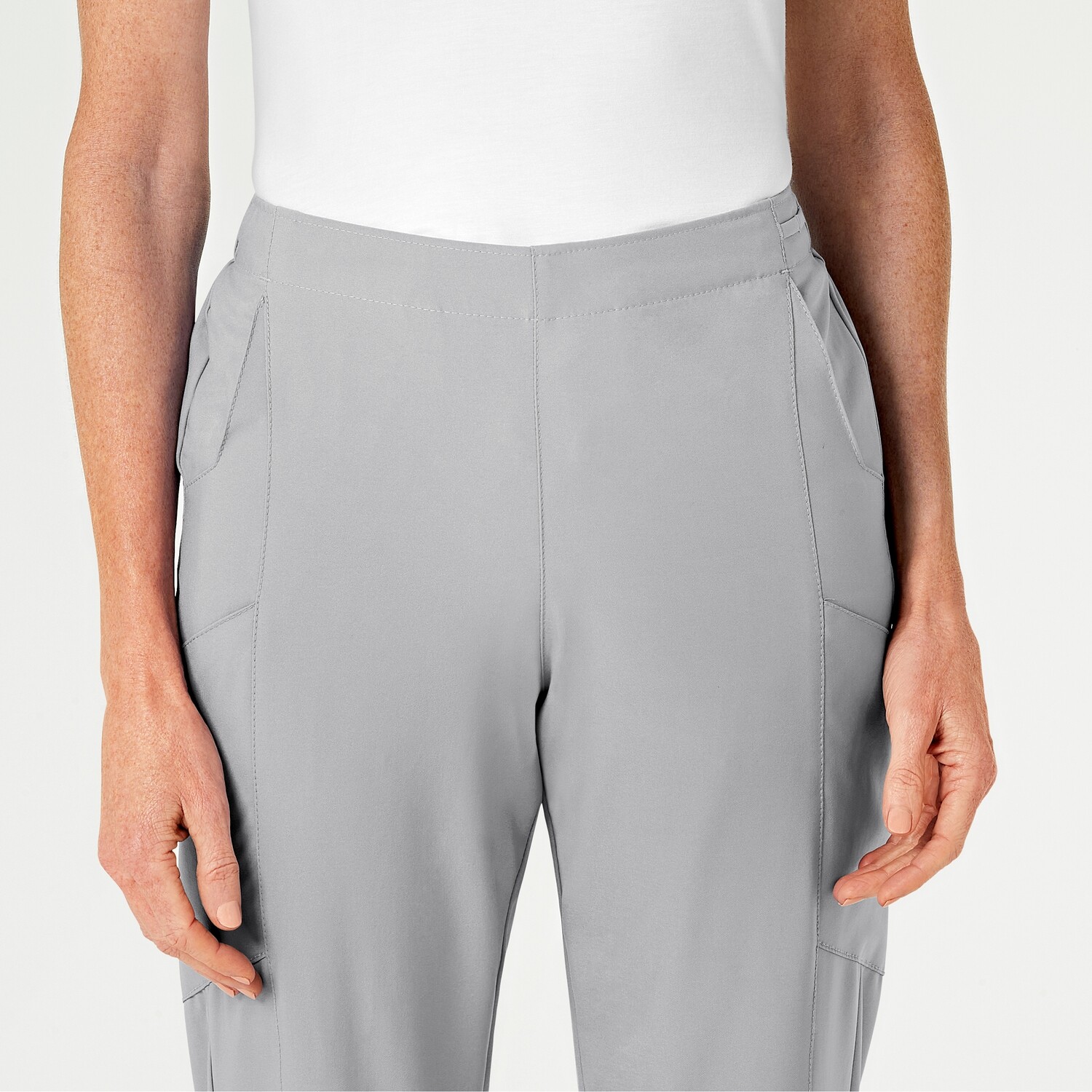 Pantalone donna 5155 cargo 7 tasche grey