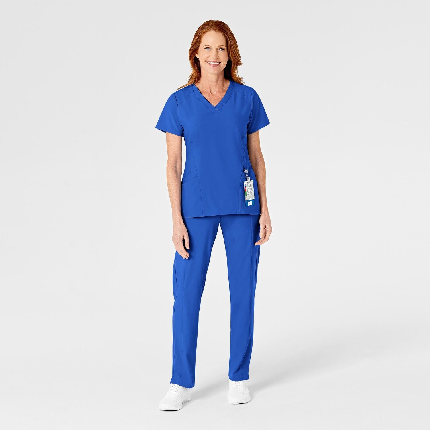 Pantalone donna 5155 cargo 7 tasche royal blue