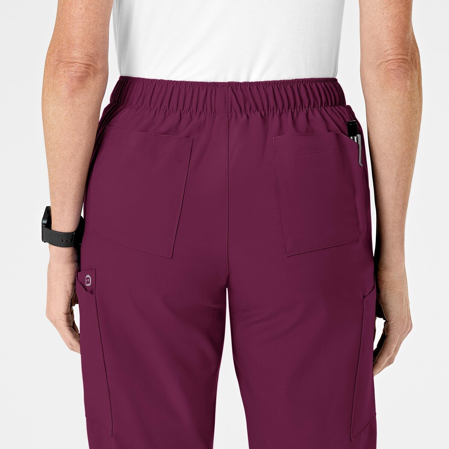 Pantalone donna 5155 cargo 7 tasche wine