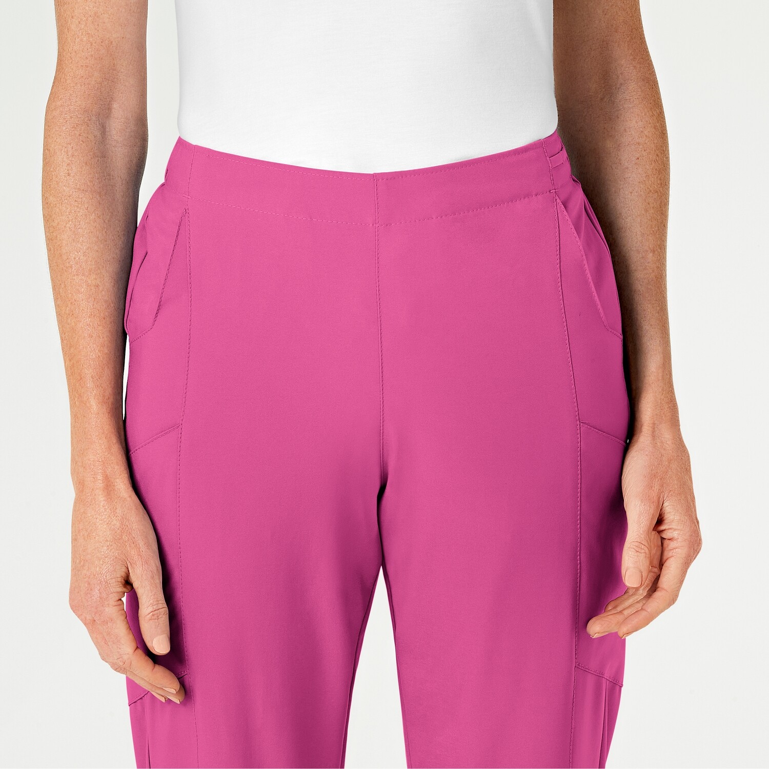 Pantalone donna 5155 cargo 7 tasche hot pink