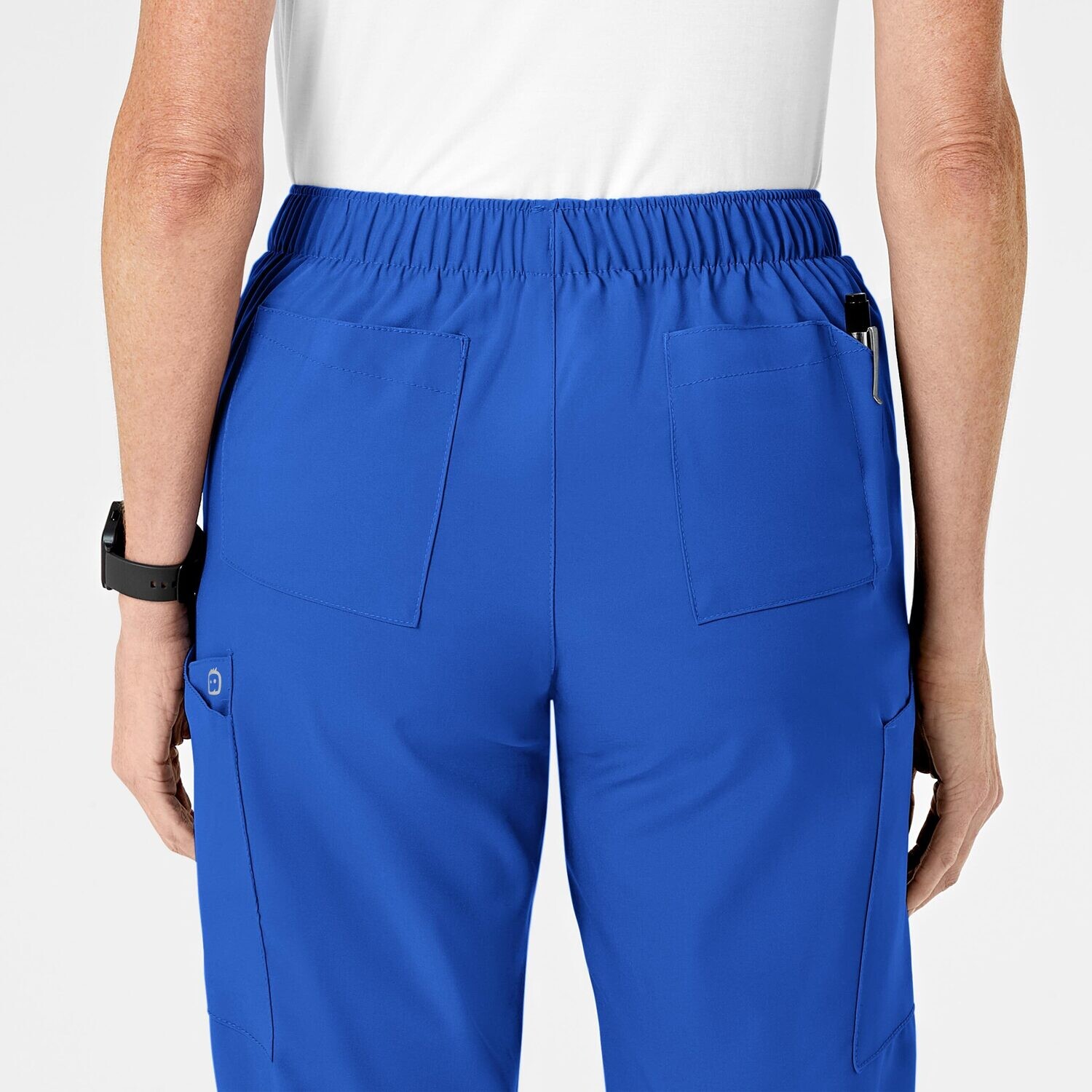 Pantalone donna 5155 cargo 7 tasche royal blue