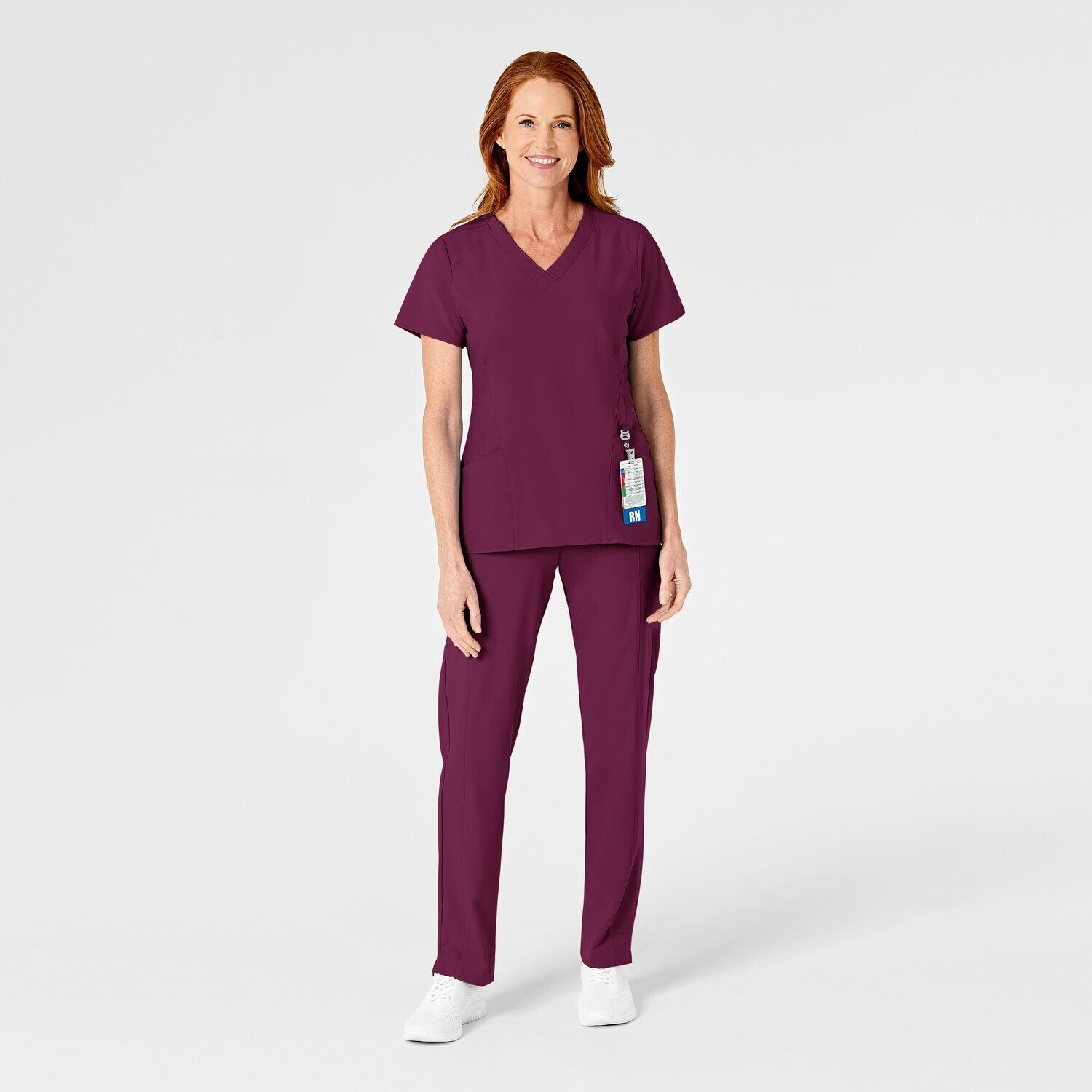 Pantalone donna 5155 cargo 7 tasche wine