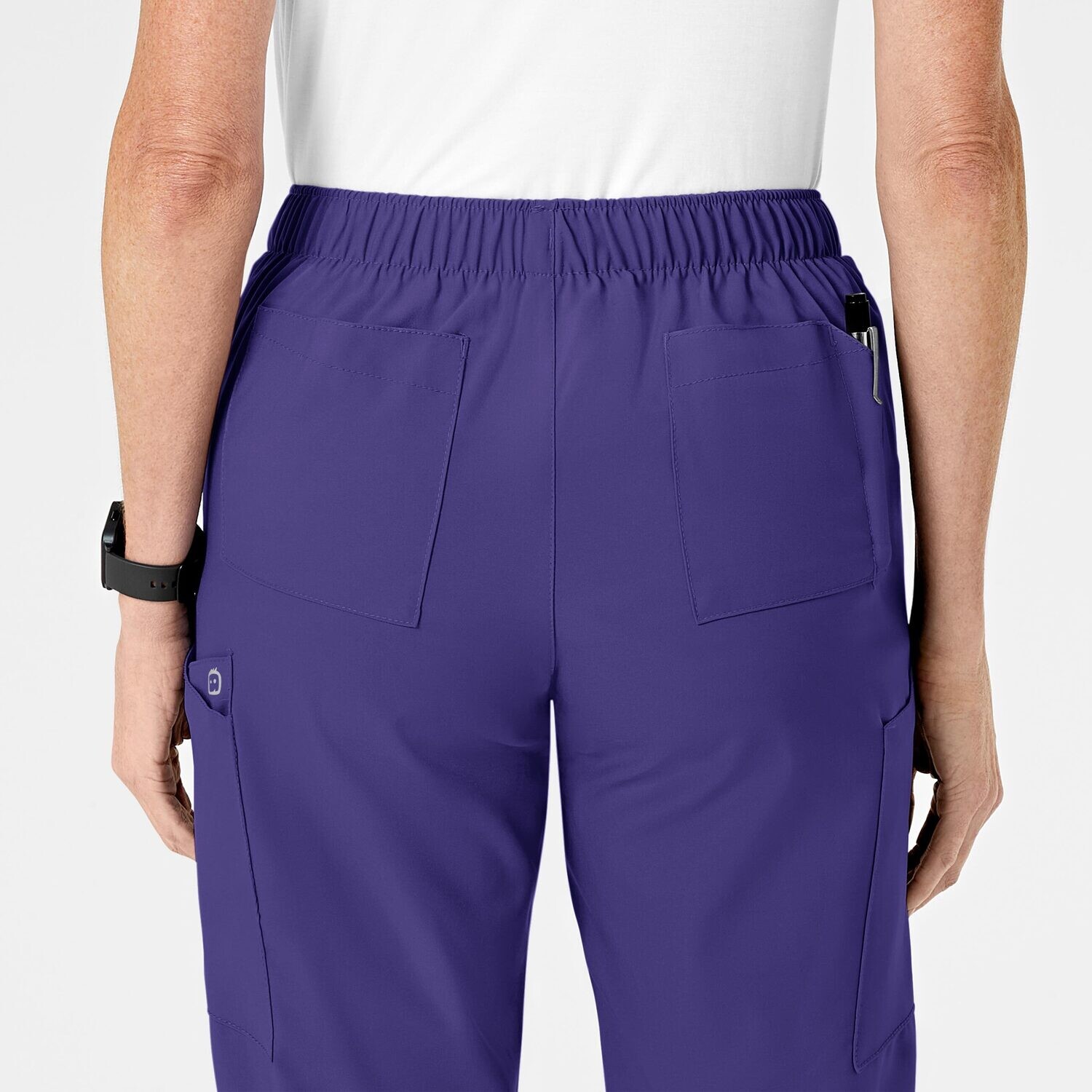 Pantalone donna 5155 cargo 7 tasche grape