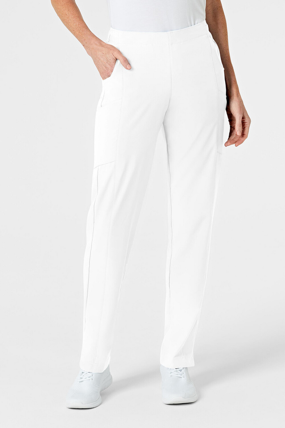 Pantalone donna 5155 cargo 7 tasche white