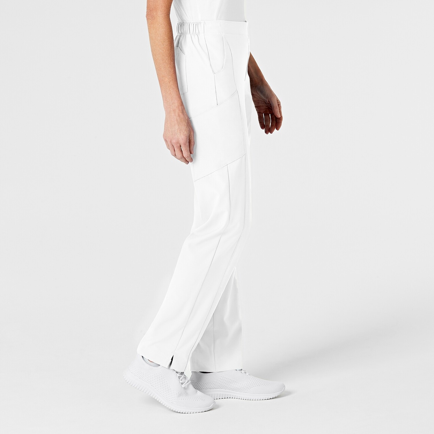 Pantalone donna 5155 cargo 7 tasche white