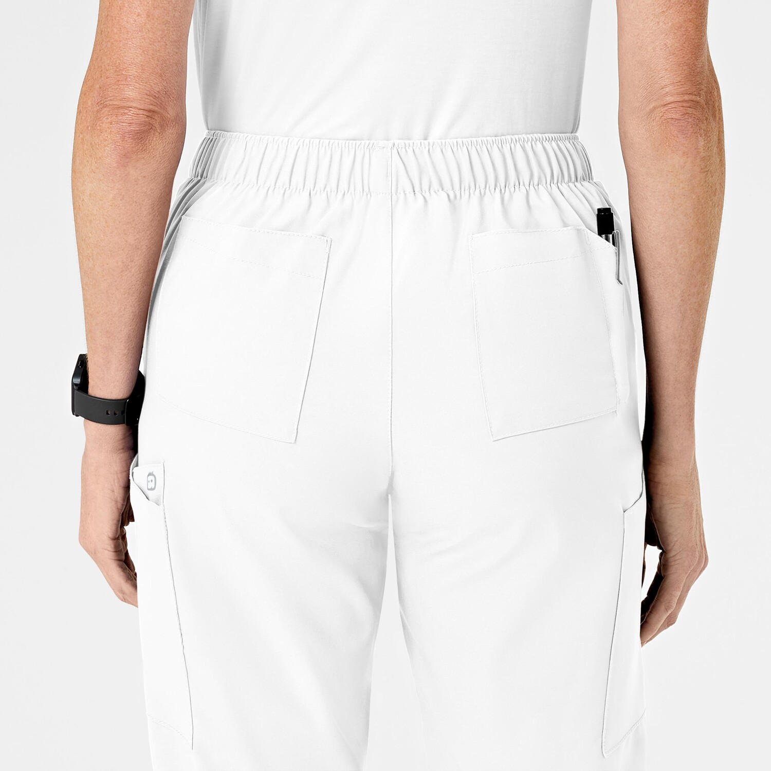 Pantalone donna 5155 cargo 7 tasche white