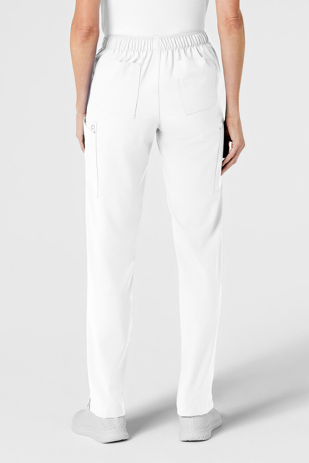 Pantalone donna 5155 cargo 7 tasche white