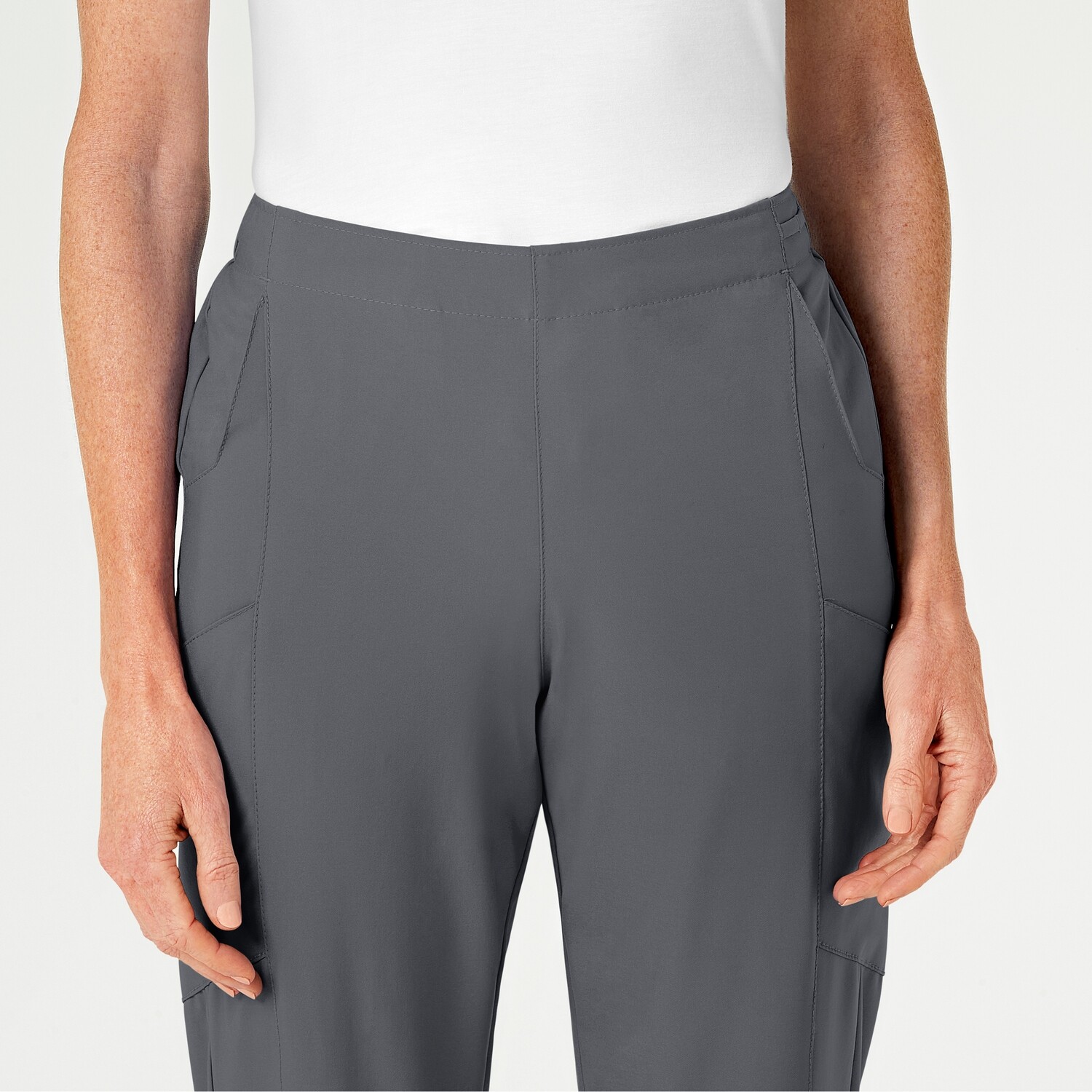 Pantalone donna 5155 cargo 7 tasche pewter