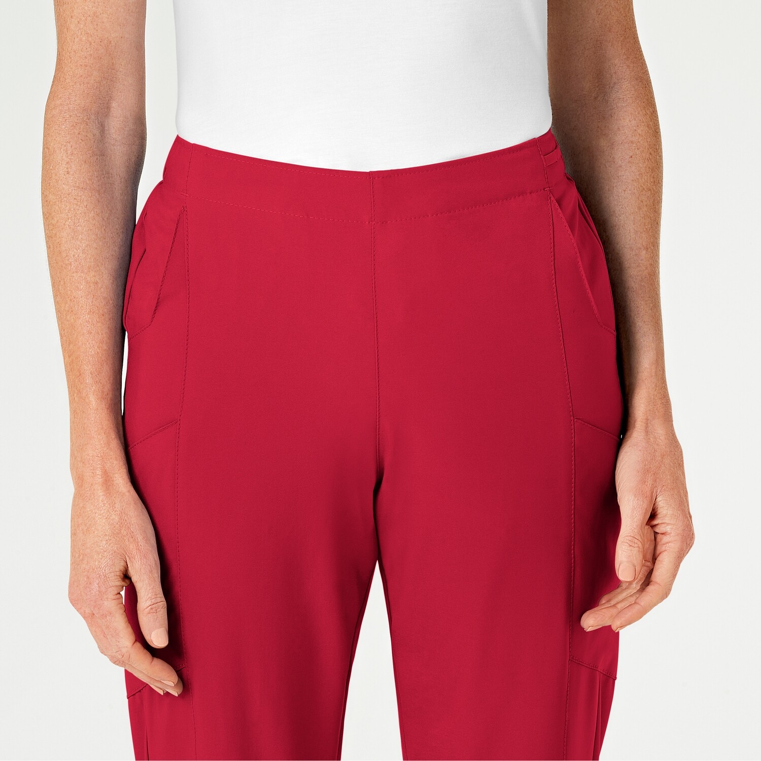 Pantalone donna 5155 cargo 7 tasche red