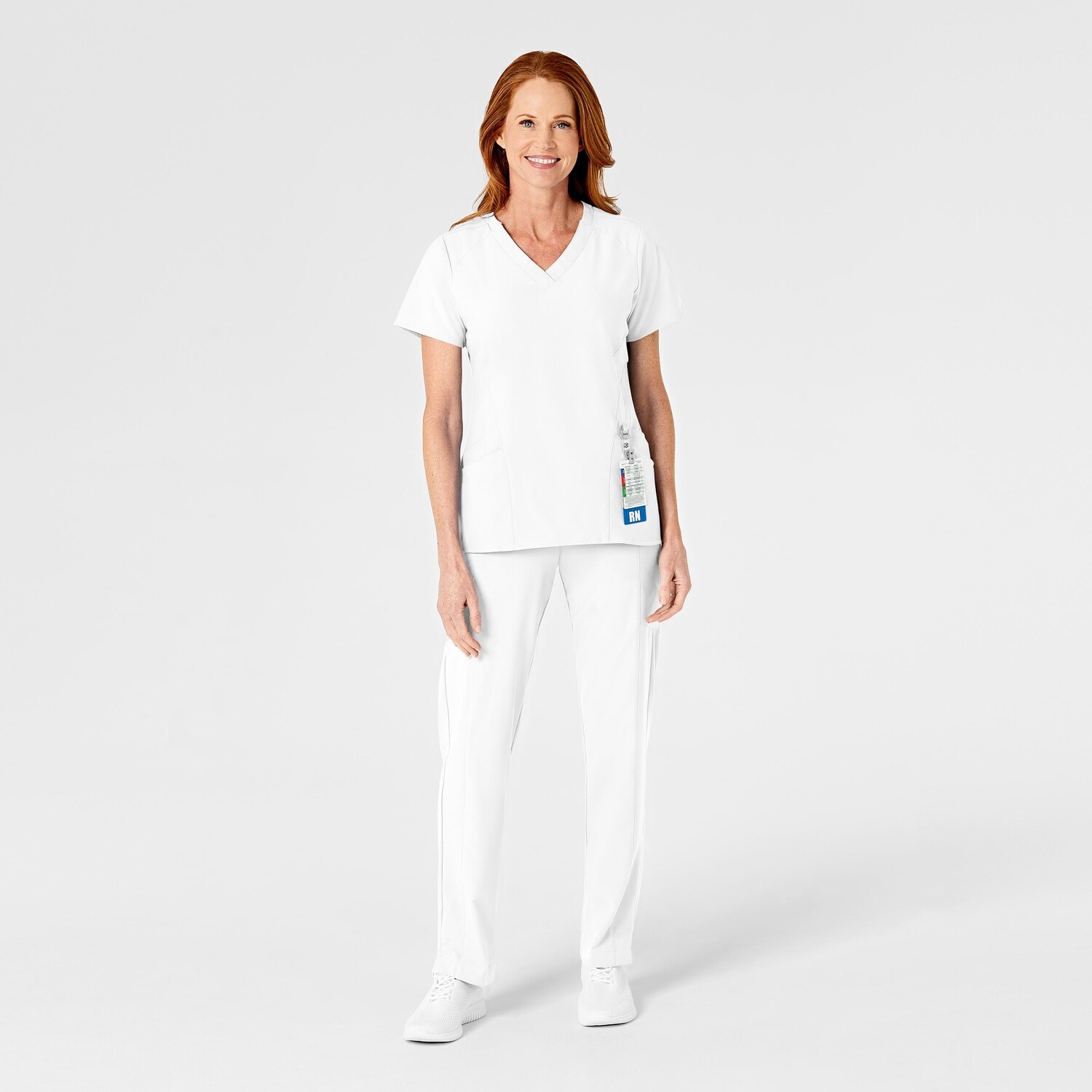 Pantalone donna 5155 cargo 7 tasche white
