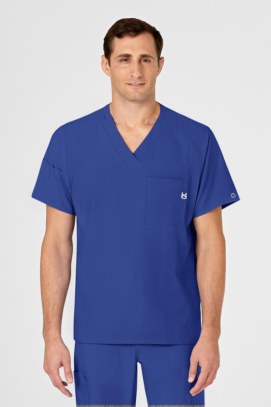 Casacca uomo 6355 scollo a V galaxy blue
