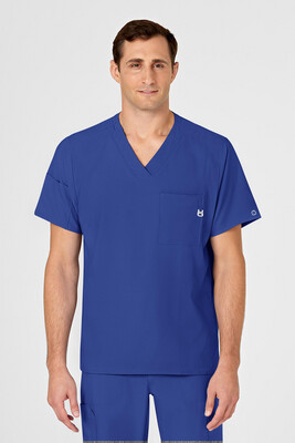 Casacca uomo 6355 scollo a V galaxy blue
