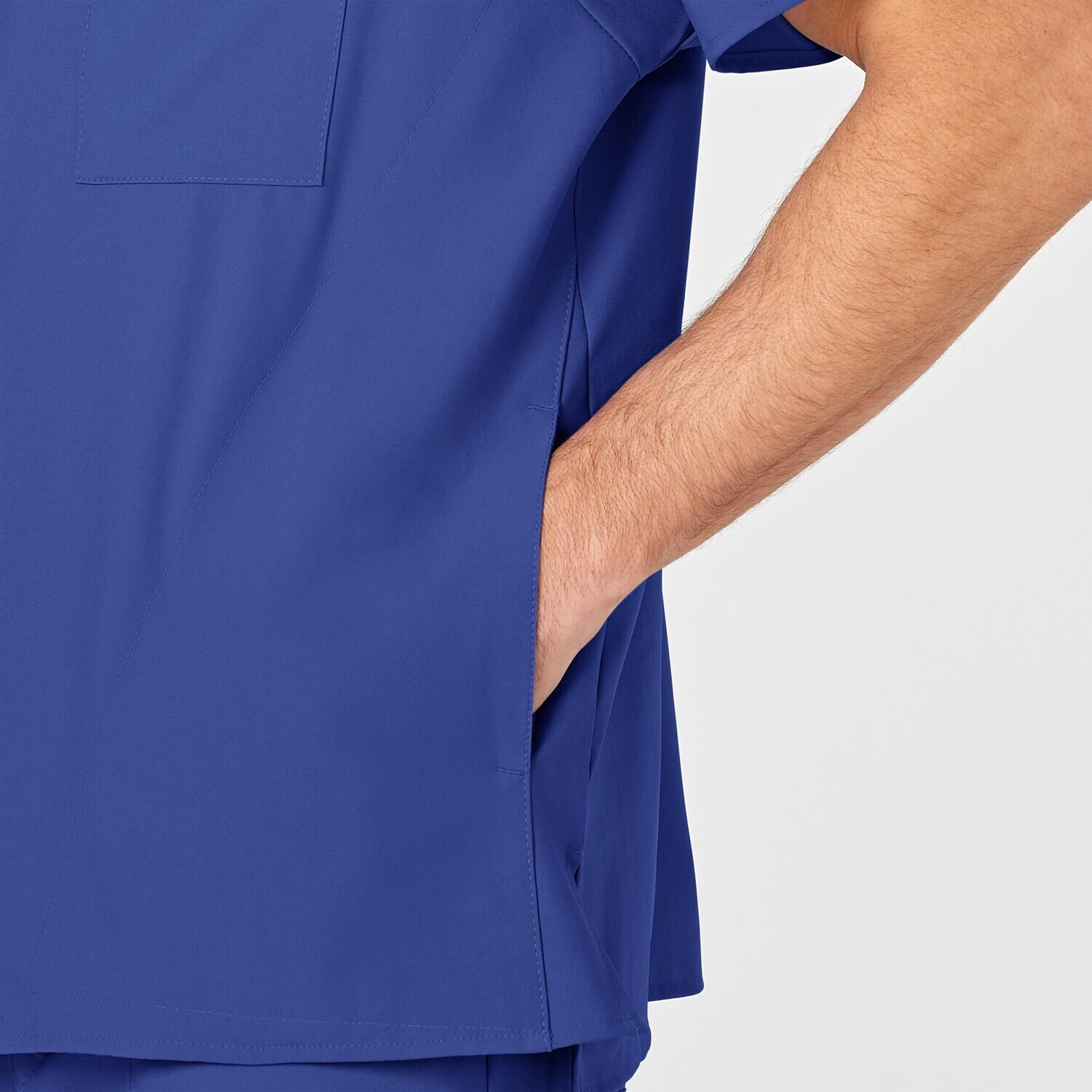 Casacca uomo 6355 scollo a V galaxy blue