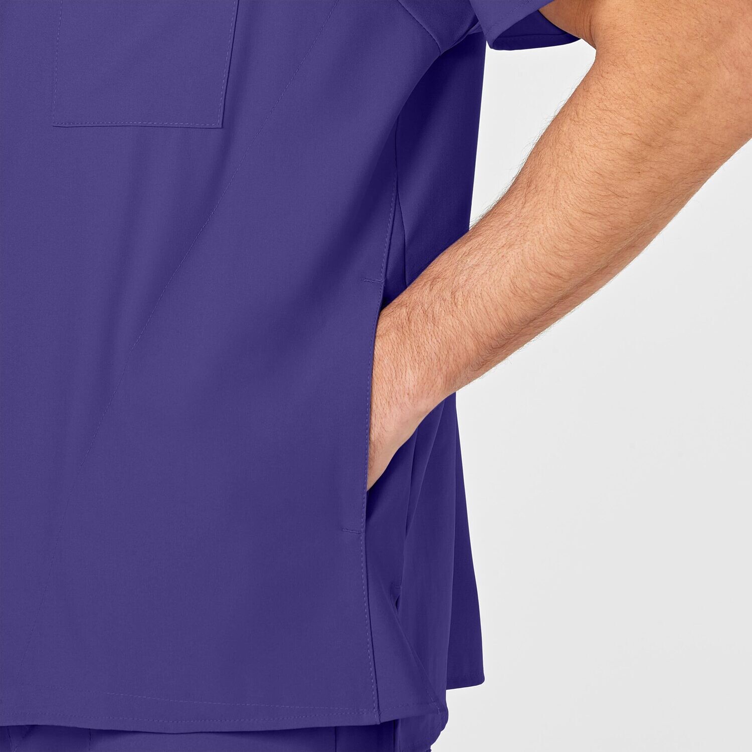 Casacca uomo 6355 scollo a V grape